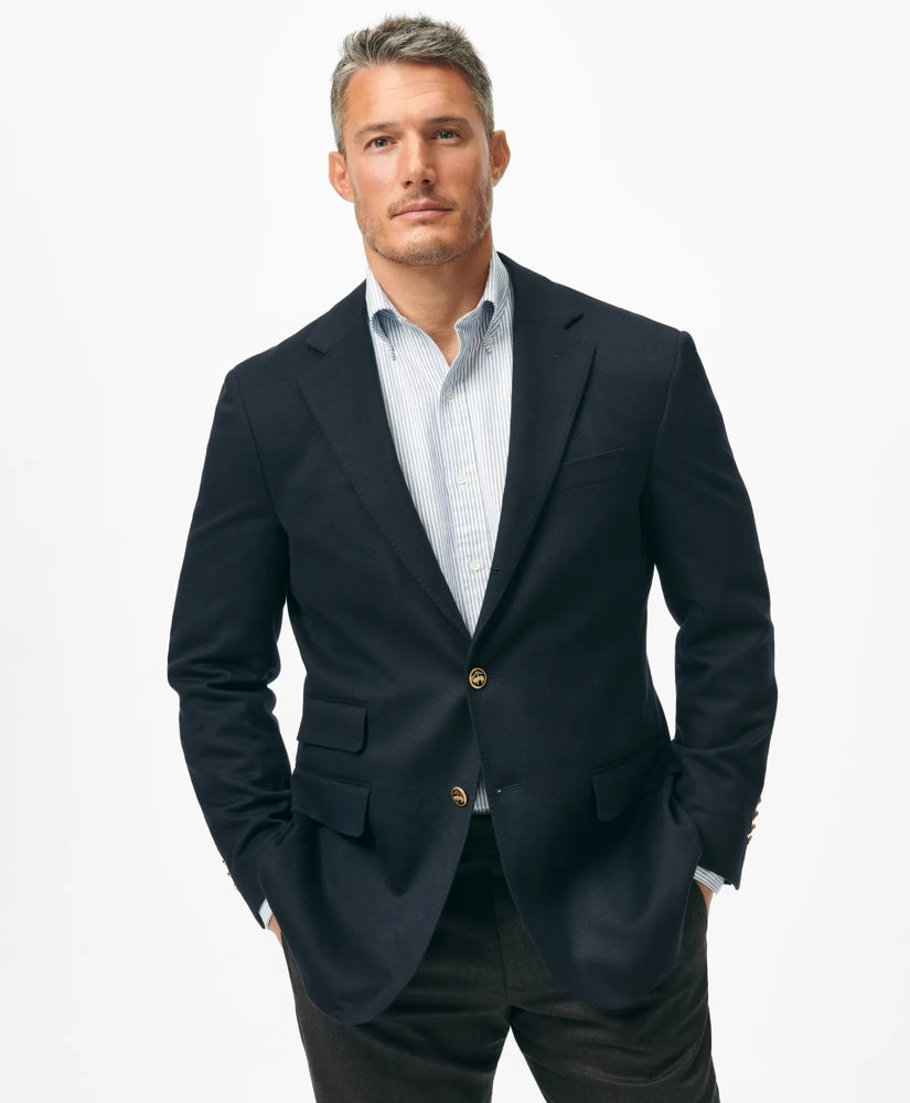 Traditional Fit Cashmere Fit 1818 Blazer / Brooks Brothers Tailored