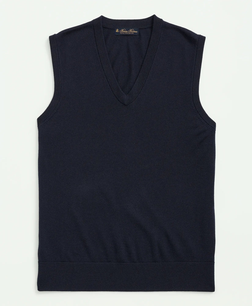 Ultimate Merino Wool Sweater Vest / Brooks Brothers Tailored