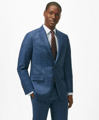 American-Made Classic Fit Multi-Checked 1818 Suit / Brooks Brothers Men