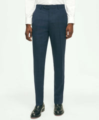 Brooks Brothers Explorer Collection Slim Fit Wool Checked Suit Pants / Brooks Brothers Sale