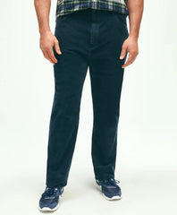 Big & Tall Five-Pocket Stretch Corduroy Cotton Pants / Brooks Brothers Men