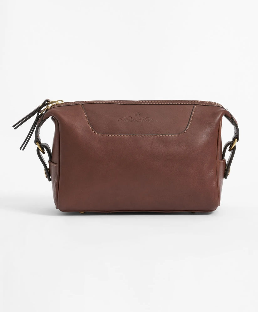 Leather Toiletry Bag / Brooks Brothers Men