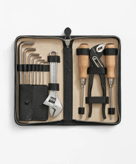 Genuine Leather Case Car Tool Kit / Brooks Brothers Men